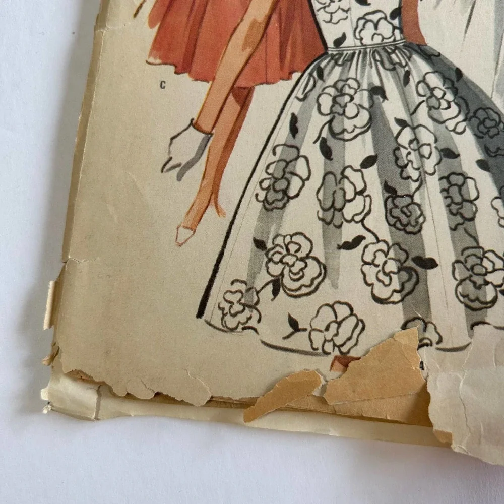 McCalls Vintage1960's Pattern #6354 Misses and‎ Juniors Dress HTF